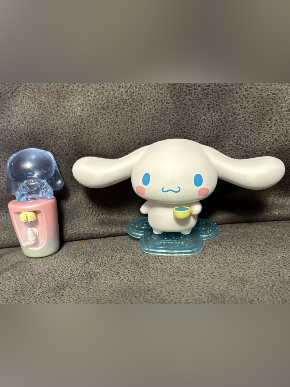 Sanrio White Cinnamoroll Figure with a Water Dispenser Cooking Series